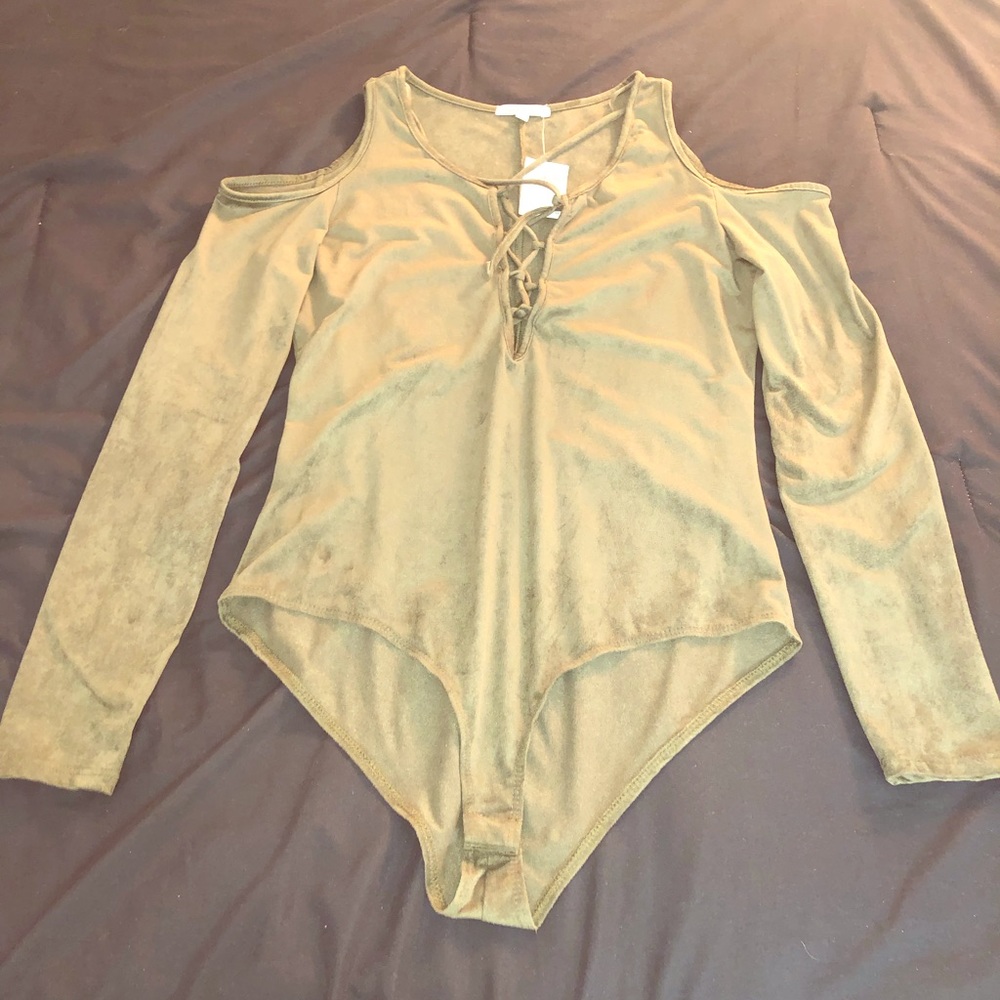 Cold Shoulder Bodysuit